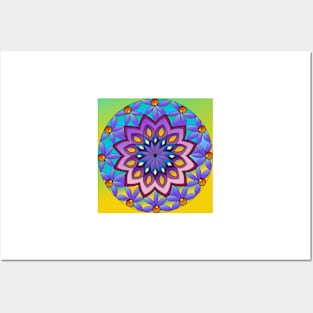 Circle Mandalas 37 (Style:26) Posters and Art